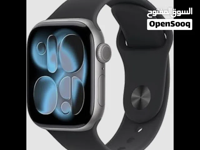 Apple Watch Series 11 GPS 46mm Space Grey Aluminium Case with Black Sport Band - S/M