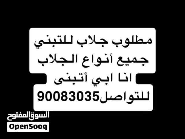 مطلوب جلاب للتبني