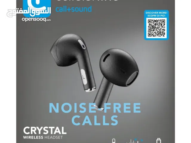 NEW Cellularline Crystal Bluetooth Earbud  Handsfree  Never Used