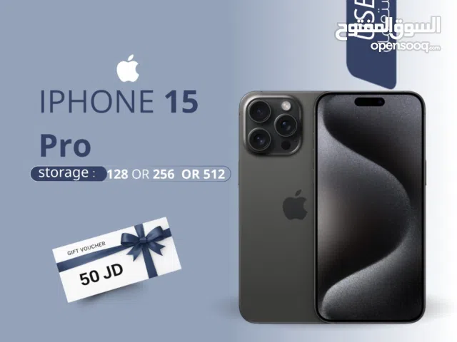 IPHONE 15 PRO ( 256GB ) USED /// ايفون 15 برو ذاكرة 256 مستعمل وكالة
