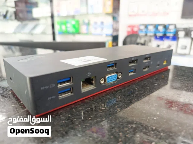 USES LENOVO DOCKING STATION