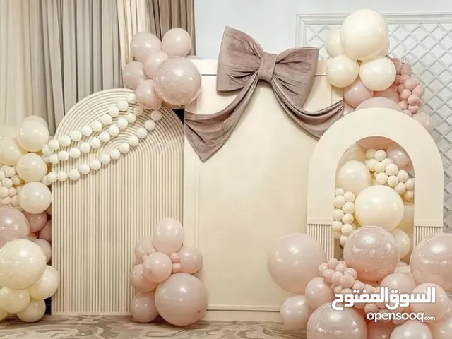 تاجير وتصميم وبيع كوش ، اعراس ، حفلات ، مواليد ، وغيرها