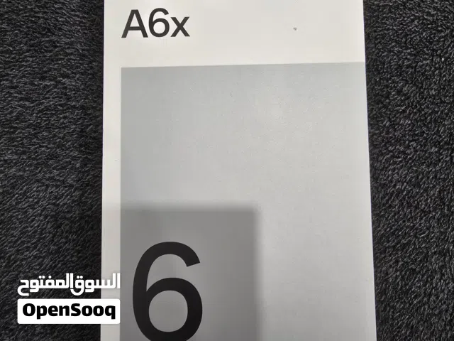 OPPO A6X جديد لم يستخدم  لون اسود بنفسجي