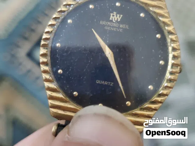 ساعة مطلية بذهب من الثمانينات سريع