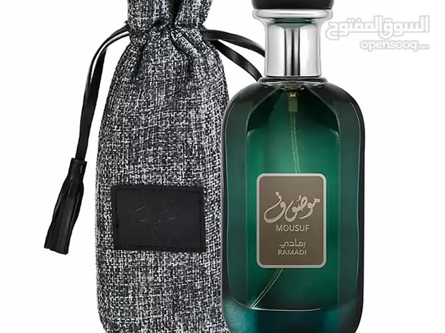 عطر موصوف رمادي للرجال 100مل