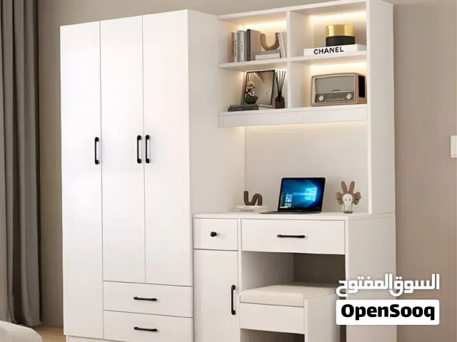 موديل حديث ومُختلف ، كنتور مع ميز مكتبي خشب سميك وثقيل صيني يجي بالكارتون بدون شد