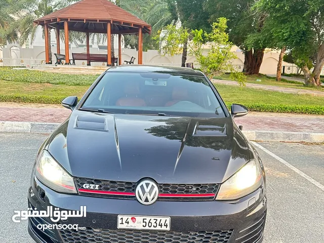 فولكس واجن قولف GTI اسود 2014 خليجي Volkswagen Golf GTI Black 2014 GCC