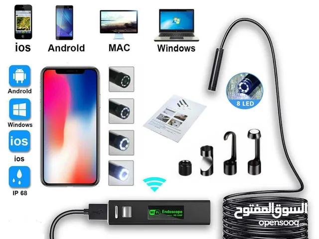 المنتج المتطور : كاميرا عين السمكة الذكية عالية الاداء لتصوير الأماكن الضيقة بدقة عالية .