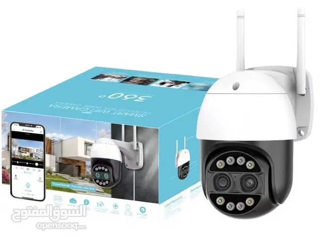 كاميرات واي فاي دقة 8 ميجا بكسل عدستين تصوير 360 تقريب وتبعيد