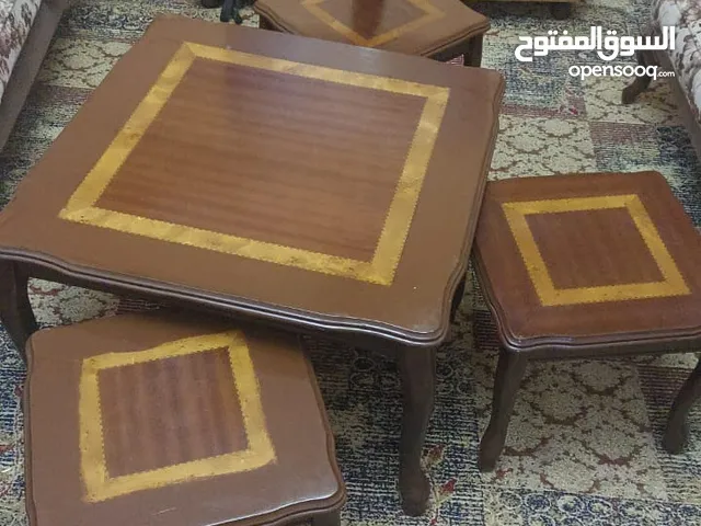 طقم كنب + طاولات وسط
