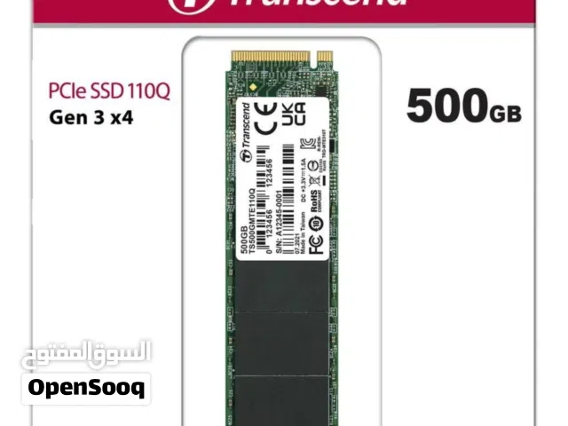 هارد m.2 جديد Transcend PCIe