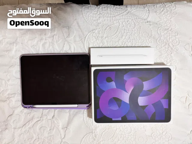 iPad Air (الجيل الخامس) 256GB - حالة ممتازة مع Apple Pencil Pro
