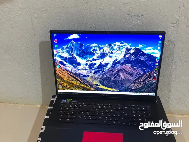 اقوى لاب توب جيمنج MSI Titan 18 HX A14VIG Gaming Laptop