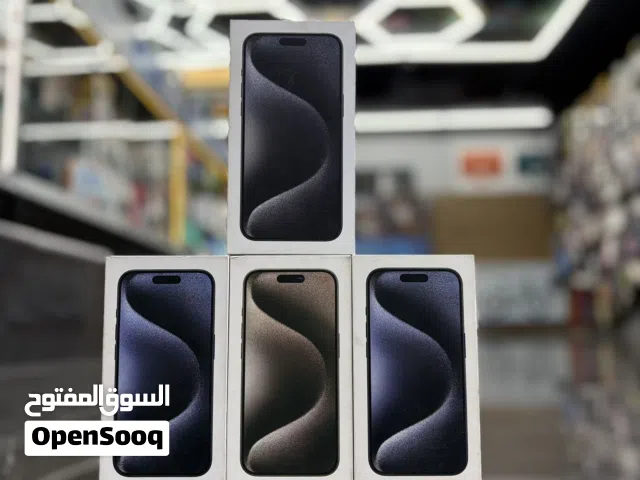 موبايل ايفون 15promax جديد كفالة الشرق الاوسط بسعر مغري
