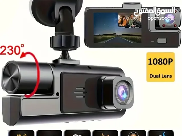 کامیرا داش أمامية وداخلية، تسجيل بدقة 1080 HD،