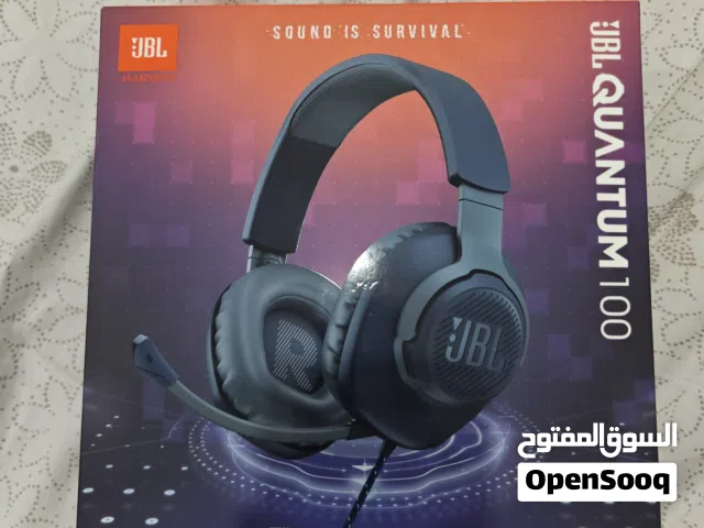 سماعه بسلك شبه جديده مع كرتون و الضمان Quantum 100 Gaming Headset - Like New (With Box & Warranty)