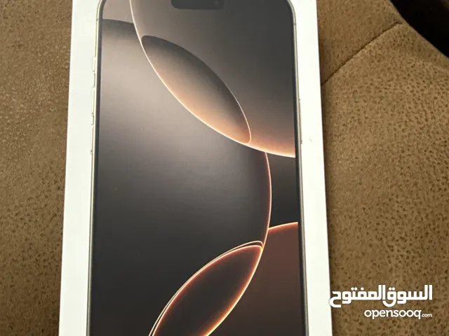 Apple iPhone 16 Pro Max 256 GB in Amman