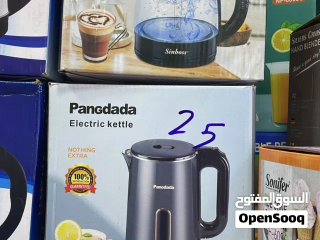 إبريق تسخين ماء ستانلس أو زجاج