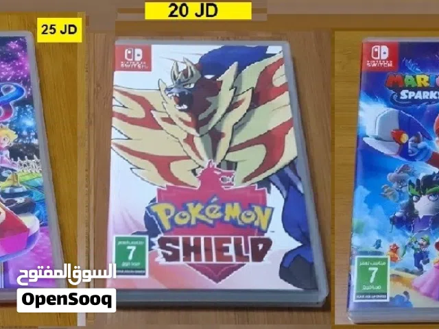 العاب ناينتندو Nintendo Wii  Wii U Nintendo Switch اصلية