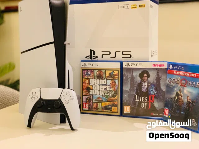 نسخة اوروبية ps5 slim 1TB