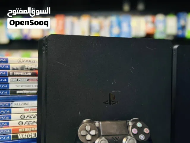 بلايستيشن فور سلم نضيف بي ضمانه سعر1400