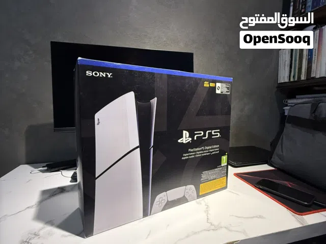 Playstaion 5 Slim Digital بلاستيشن 5 ديجيتال مستعمل  بحال الوكالة شرق اوسط