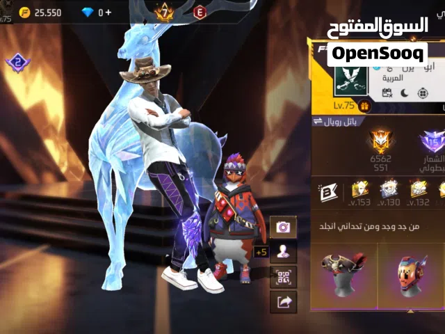 Free Fire Accounts and Characters for Sale in Jordan Valley