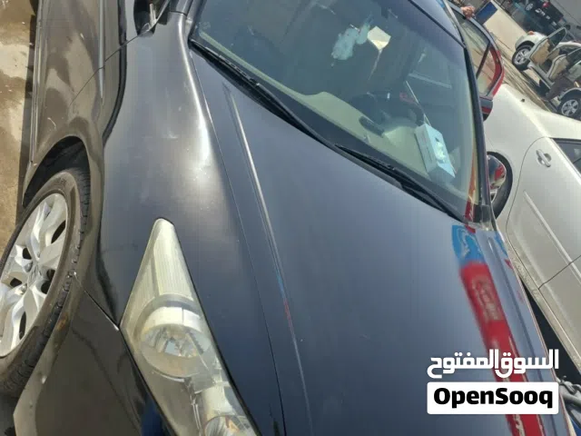 هوندا أكورد 2009 أسود نظيفة بمواصفات خليجية وفتحة سقف كراسي كهرباء بيمه سنه