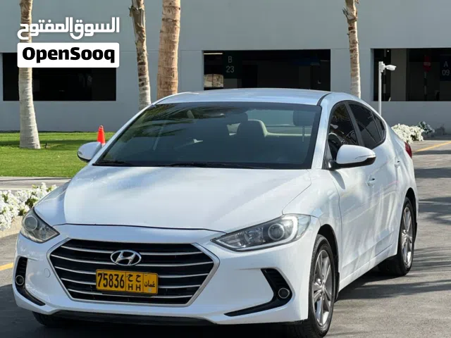Hyundai elentra 2017 GCC Low mileage 106000