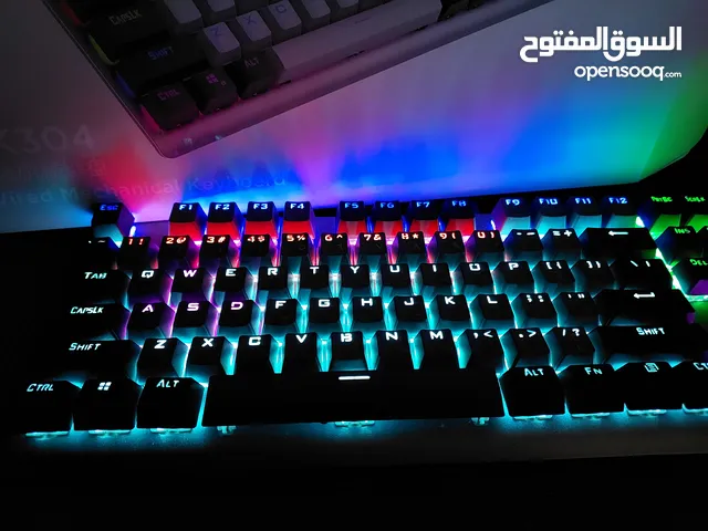 كيبورد Gaming full RGB جديد للبيع بسعر مميز.