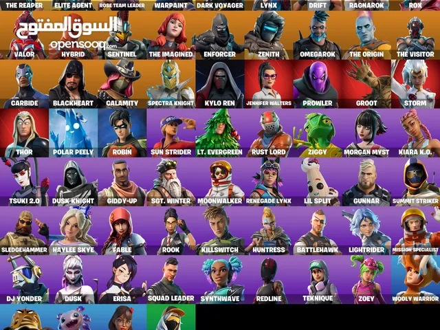 حساب فورت نايت أساسي فل معلوملت أقرأ الوصف مهم