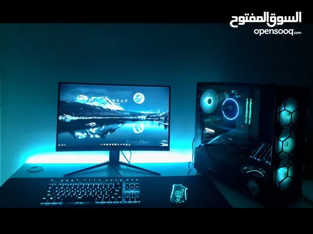 pc gaming مع كامل ملحقاته للبيع