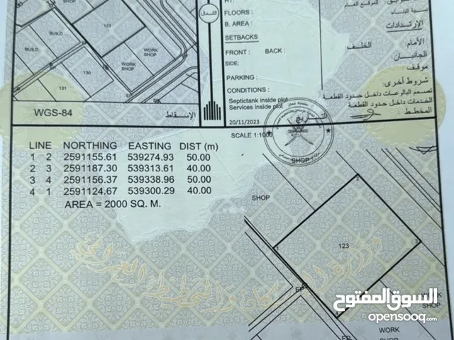 Industrial Land for Rent in Al Batinah Rustaq