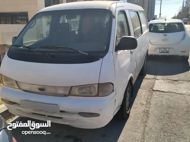 للبيع باص نقل مشترك كيا بريجو موديل 99 مرخص عام كامل مرفق مع الصور الفحص.