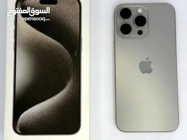 حاله الوكاله نظيف جدا iPhone 15 pro max للبيع