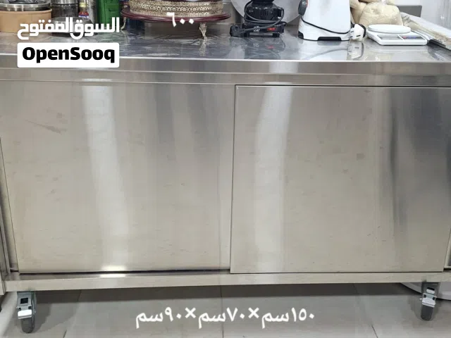 معدات مطاعم جديدة طباخ غاز صناعي، مايكروف صناعي ، طناجر ستانلس ، جاطات وصواني ستانلس،هود،شفاط صناعي