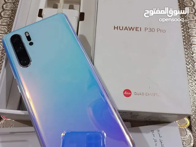 على الفحص Hawaii P30 pro رام 16 جيجا 256 أغراضة والكرتونه الأصلية متوفر توصيل