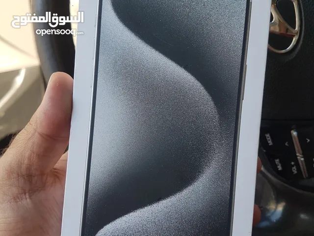 جهاز iphone 15 pro max مشفر سعة 512 جيجا مشحون 5 مرات للبيع