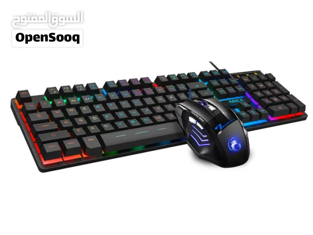 ماوس + كيبورد سلكي ديسكتوب IMICE AN-300 DESKTOP WIRED MOUSE & KEYBOARD USB