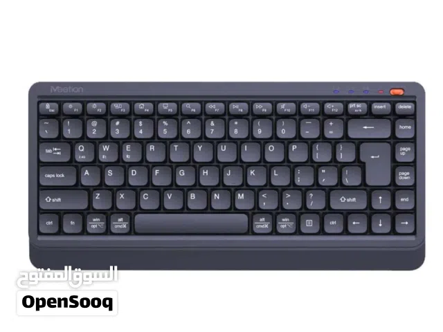 Meetion BTK500 Streamlined Dual-Mode Compact Wireless Keyboard لوحة مفاتيح لاسلكية