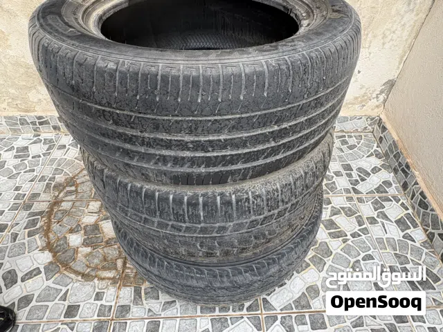 3 اطارات نص عمر مش مرقعات رقمهم 16 /55/225 لجاد يتفضل بسعر كزيوني