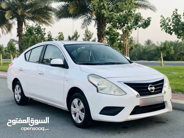 (3300 bd) Nissan Sunny 2019 white clean& first owner used car for sale