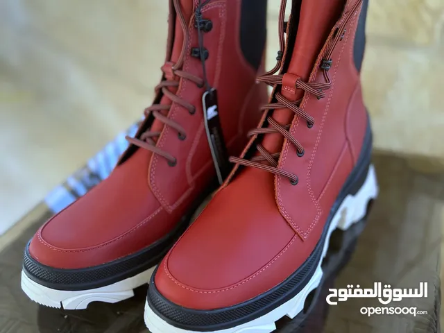 Sorel Women's Red Brex Boot Lace waterproof