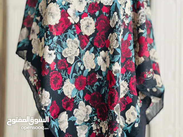 احجبه حرير وستن وجرجيت وقطن متوفر اجود الاقمشه والنقشات