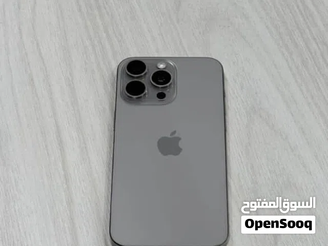 أيفون 15 برو بحالة الوكاله غير مجدد او مستبدل