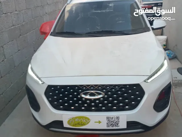 سيارة صينية موديل 2024 ماشية 150كيلو اصفار بشكاير لون ابيض