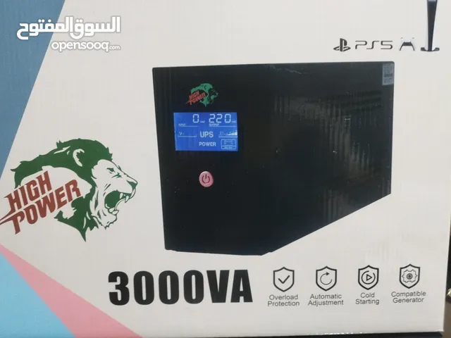 UPS 3000VA اوفلاين مستعمل نضيف كلش استخدامه 3 اشهر