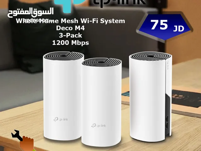 نظام Wi-Fi Mesh موديل Deco M4 3-Pack من Tp-Link