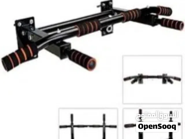 عقلة الباب متعددة الاستخدامات وشريط سحب فولاذي – تمارين كاملة للجزء العلوي من الجسم في المنزل