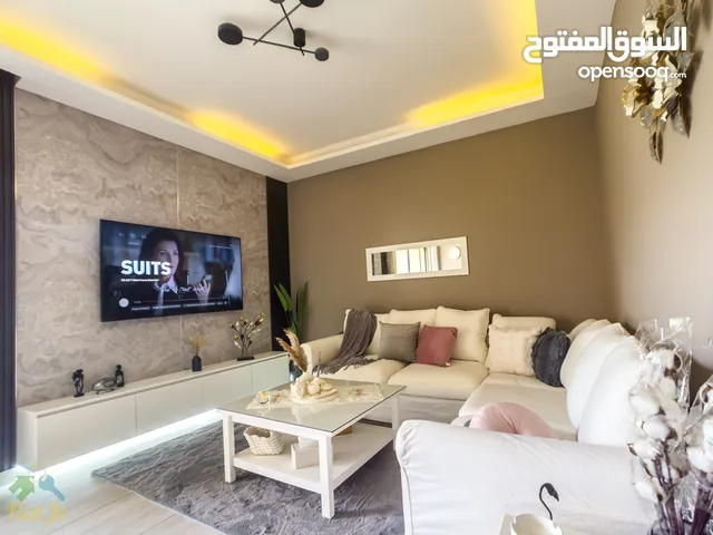 Brand New Furnished two bedroom apartment in Abdoun with Balcony شقة مفروشة غرفتين في عبدون جديدة